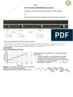 Movimiento Rectilíneo Uniformemente Acelerado (MRUA