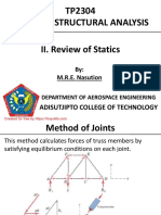 Chapter 2 Review of Statics PDF
