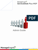 ManageEngine ServiceDeskPlusMSP 8.2 Help AdminGuide PDF