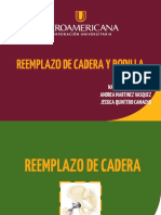 Reemplazo de Cadera y Rodilla