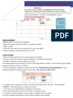 MATEMATICA - Representamos de Diferentes Formas