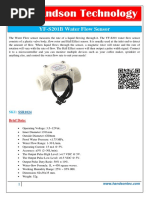 Datasheet YF S401 | PDF | Flow Measurement | Arduino