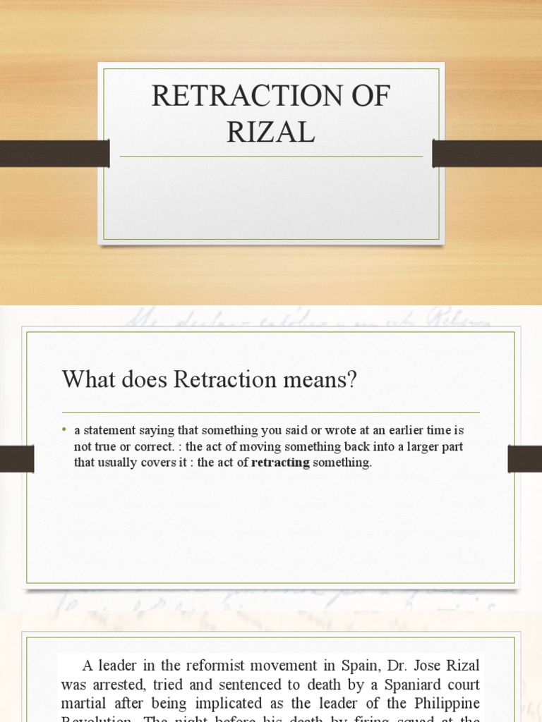 Rizal's Retraction: Truth or Myth? | PDF | Philosophy | History
