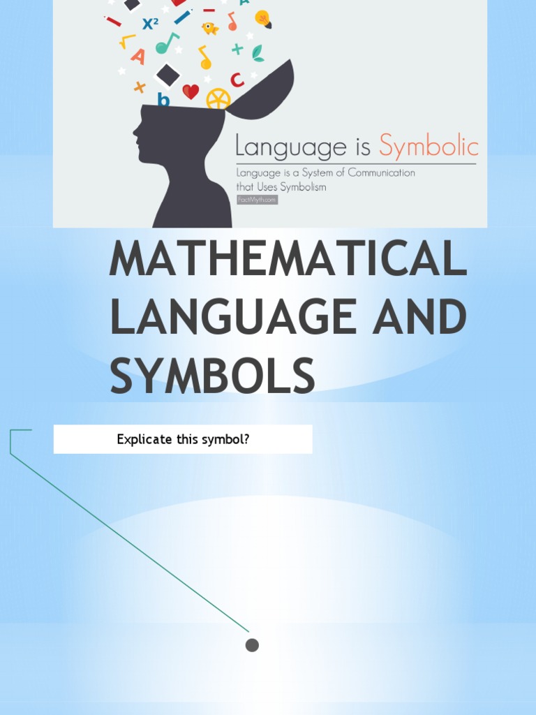 Mathematical Language Explained | PDF | Language Arts & Discipline
