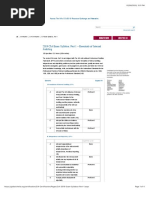 CIA Exam Syllabus, Part 1