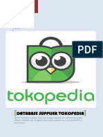 Database Supplier Tokopedia Ebook