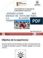 1. Recuperación de evidencias en reducción de riesgos de desastres a nivel local