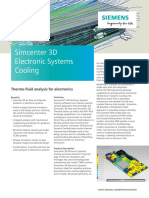 Simcenter 3D Electronic Systems Cooling: Thermo-Fluid Analysis For Electronics