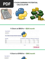 yaFhGm9dQa6KnGHlPdbN 2018 Your Python Earning Potential Calculator PDF