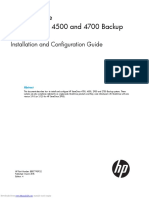 HP Storeonce 2700, 2900, 4500 and 4700 Backup System: Installation and Configuration Guide
