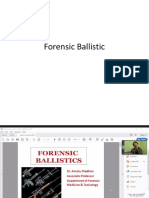 Forensic Ballistics - Gun Evidence Analysis