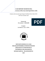 Case Report Session (CRS) : Patent Ductus Arteriosus (PDA) Dan Atrial Septal Defect (ASD)