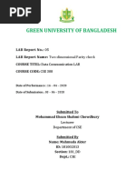 Green University of Bangladesh