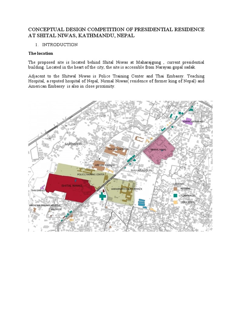 Report On Conceptual Development of President's Residence | PDF | Wall ...