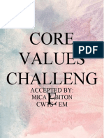 CWTS Core Values Challenge