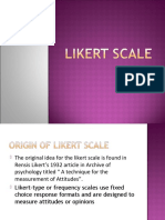 Likert Scale PDF