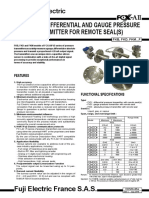 ABSOLUTE, DIFFERENTIAL AND GAUGE PRESSURE TRANSMITTER FOR REMOTE SEAL - ...