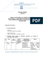 Dosar Tehnic PDF