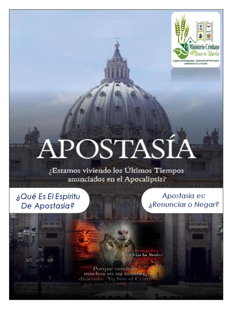 La Apostasía | PDF | Apostasía | Fe