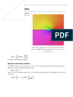 Wiki - DiGamma Function