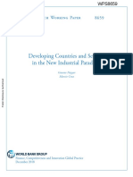 Developing Countries and Services in the New Industrial Paradigm
