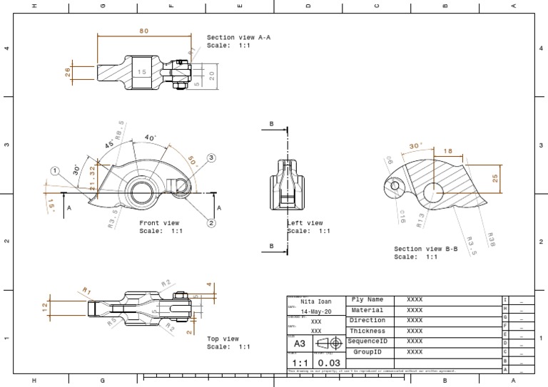 Technical Drawing Specifications A3 | PDF