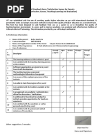 IQAC Feedback Form For Parents - VIT Final