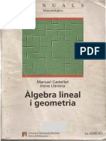 (Manuals de la Universitat Autònoma de Barcelona 1) Manuel Castellet, Irene Llerena - Àlgebra lineal i geometria-Servei de Publicacions de la Universitat Autònoma de Barcelona (2009).pdf