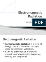 Electromagnetic Radiation: Prepared By: Mary Luz U. Albuen