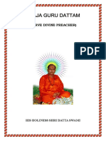 Bhaja Guru Dattam: (Serve Divine Preacher)