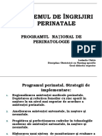 1. Programul Național de Perinatologie