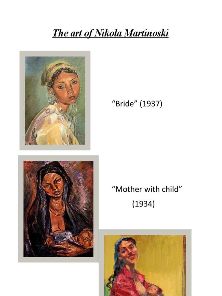 The Art of Nikola Martinoski | PDF