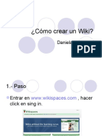 Como Crear Un Wiki