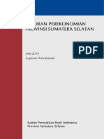 Laporan Perekonomian Provinsi Sumatera Selatan Mei 2019 PDF