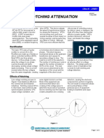 Line Notching Attenuation: Application Notes