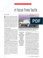 Filtration Focus Fixes Faults: Fluid Power in Action