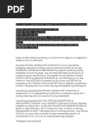 Mga Sintomas NG Kulam at Barang | PDF