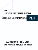 Series Y90 Diesel Engine: Operation Maintenance Manual