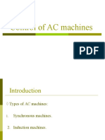 AC Machines Control