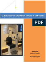 2.malaysian Guidelines On Radiation Safety in Dentistry PDF