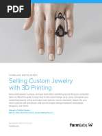 Tip Sheet Selling Custom Jewelry