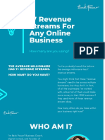 17 Revenue Streams For Any Online Business: How Many Are You Using?