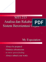 MTI 213 Analisa Dan Rekabentuk Sistem Berorientasi Objek