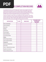 Staff Training Record Template | PDF | Food Allergy | Foods