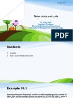 Stator Slots and Coils
