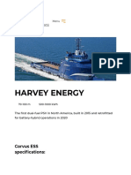 Harvey Energy: Corvus ESS Specifications