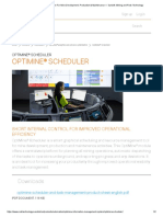 OptiMine® Scheduler