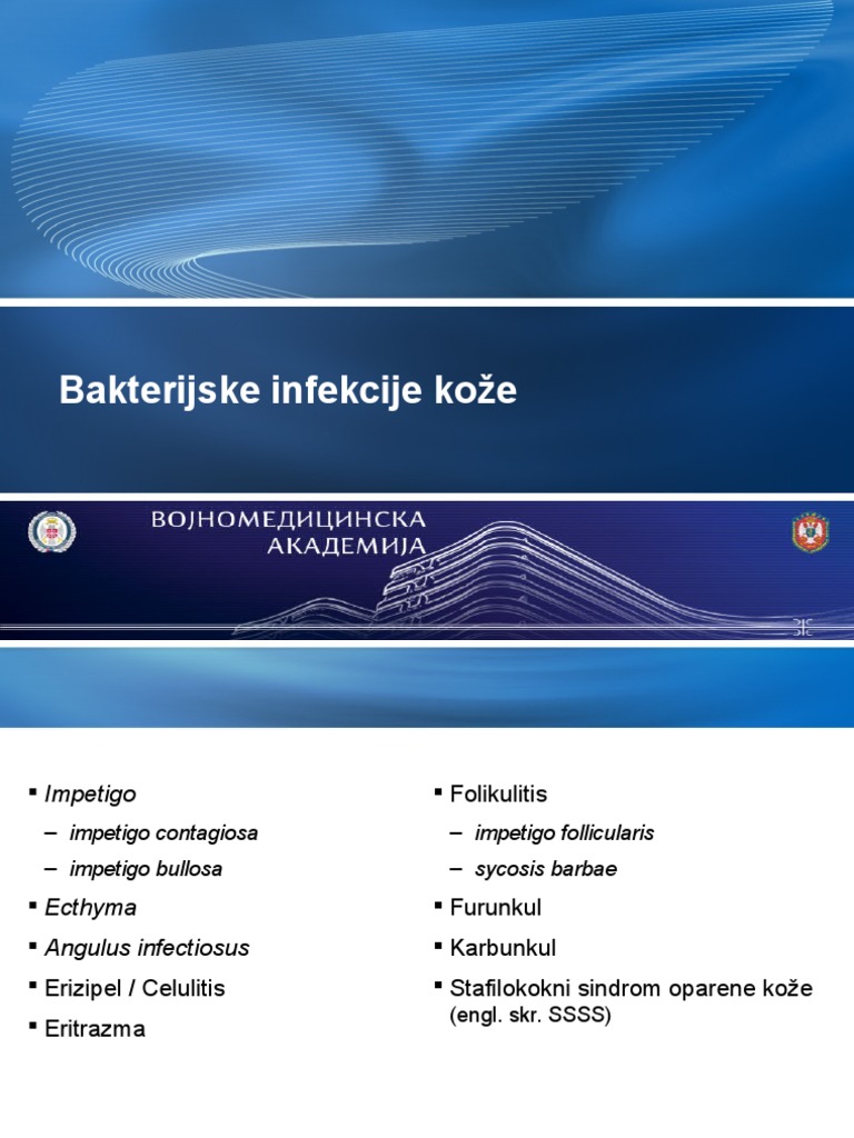 Bakterijske Infekcije Koze | PDF