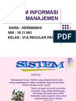 Tugas Hermawan Sistem Informasi Management