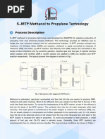 S-MTP Methanol To Propylene Technology: Process Description